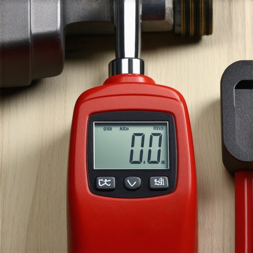 Close-up of transmission fluid tester and torque wrench used by mechanics
