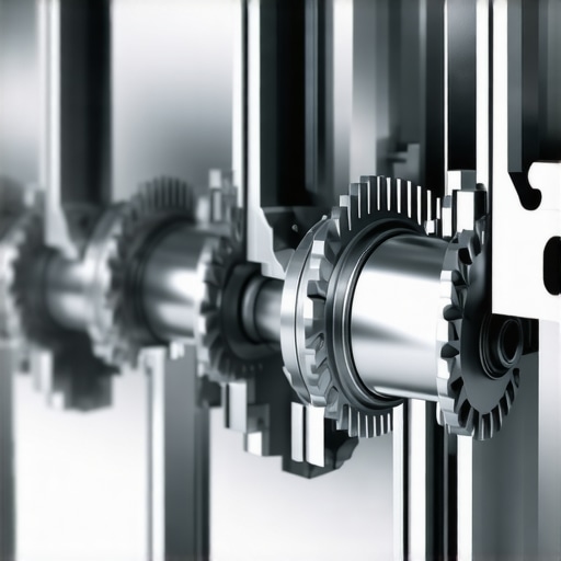 Detailed view of vehicle transmission gears and oil pathways