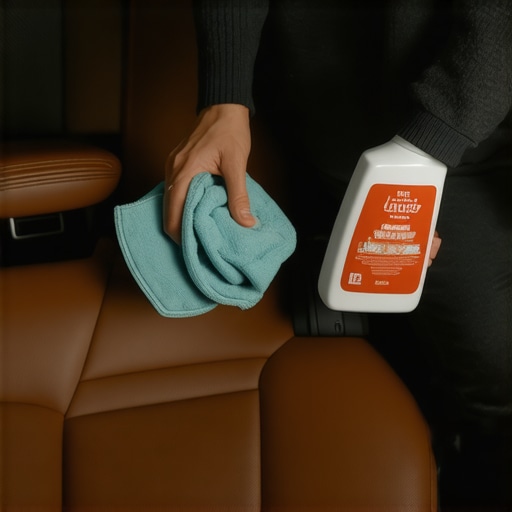 How to clean a leather interior without stripping the dye