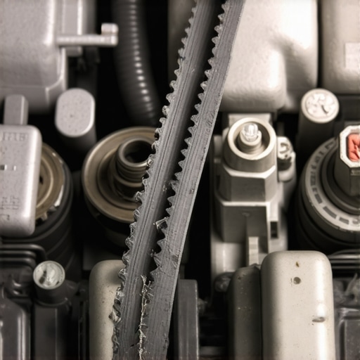 The danger of driving with a cracked serpentine belt
