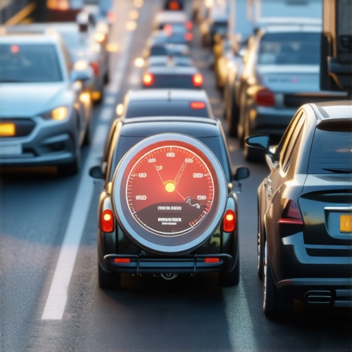 Why your engine temperature spikes only in heavy traffic