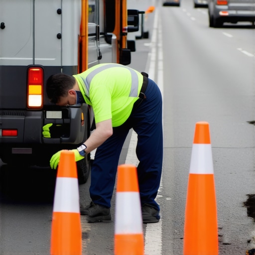 How to Safely Change a Flat Tire on the Side of a Busy Highway