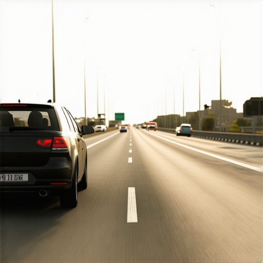 How to handle a sudden tire blowout on the freeway
